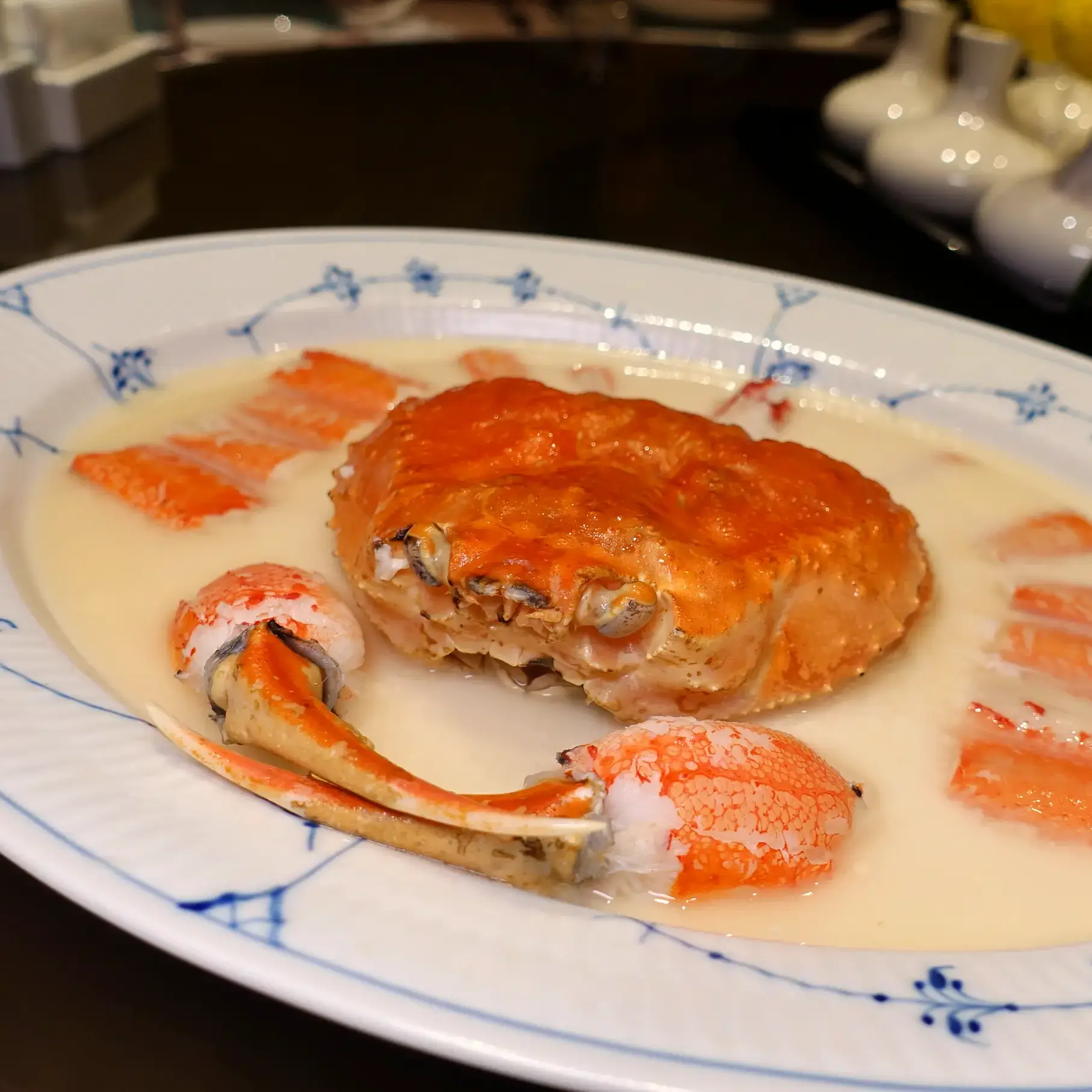 [食記] 台北中山 晶華軒 一年一度的蟹宴 超愛咖哩
